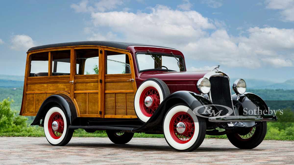 1934 Dodge KCL Westchester Suburban by Cantrell available at RM Sotheby's Amelia Island Live Auction 2021